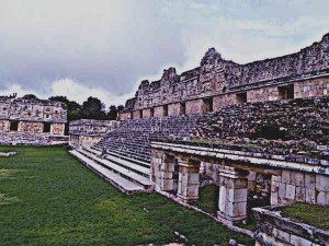 Mayans-Ruins-Uxmal-Nunnery-Quadrangle