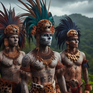 Mayan God 'Acat' was the patron deity of tattoos or the art of tattooing.
